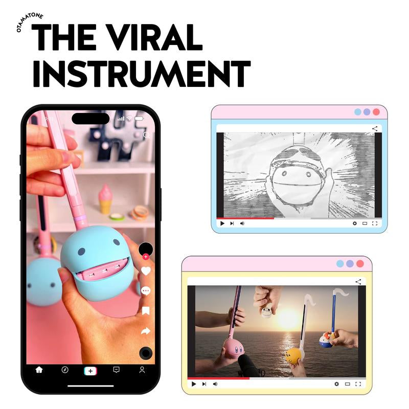 Otamatone Purple - Japanese Musical Instrument