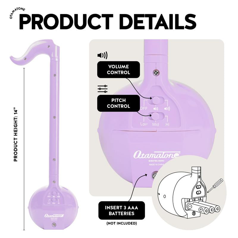 Otamatone Purple - Japanese Musical Instrument