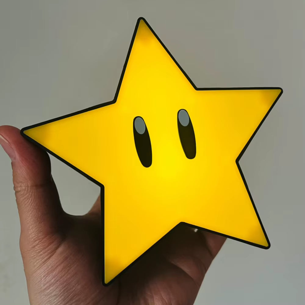 Lampe LED - Super Star - MARIO